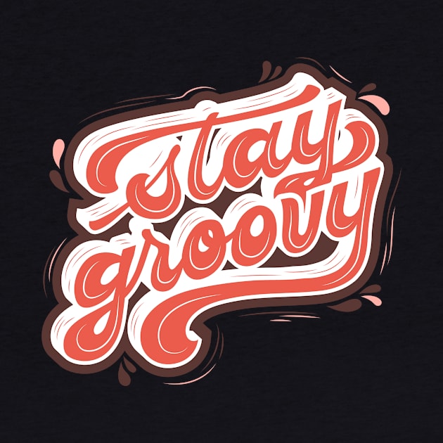 stay groovy by Nicki Tee's Shop